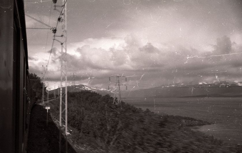 1959 dans le train pour Narvik