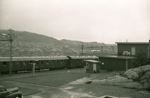 1959 Björnfjell, passage d'un train de 60 wagos